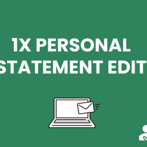 1x Personal Statement Edit